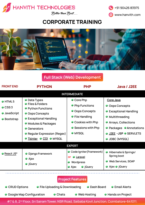 Best Internship Companies|Summer Internship|Python Internship|AI|ML|Coimbatore-Saibaba Kovil